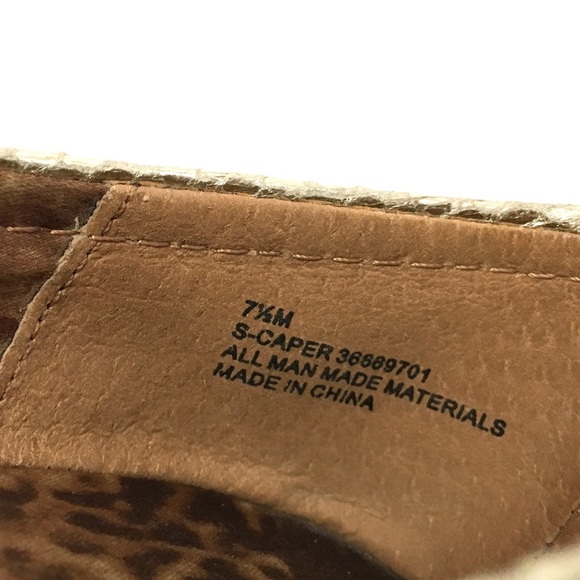 Sam Edelman Jeweled Gold Caper S-Caper Flats 7.5 - Picture 8 of 8